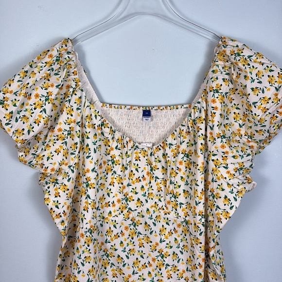 Floral Yellow Top - Picture 3 of 7